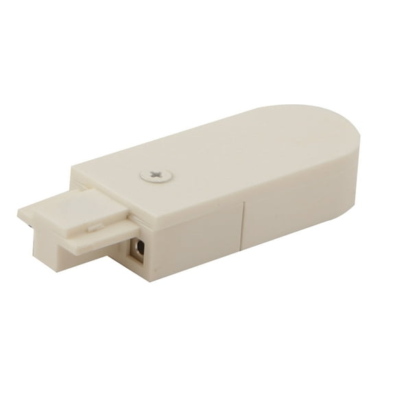 Elco Ep2001 Mini-Track Live End Connector Track Accessory - White