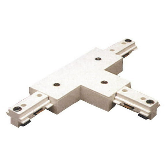 Elco EP805W T Connector For Track Lighting - White