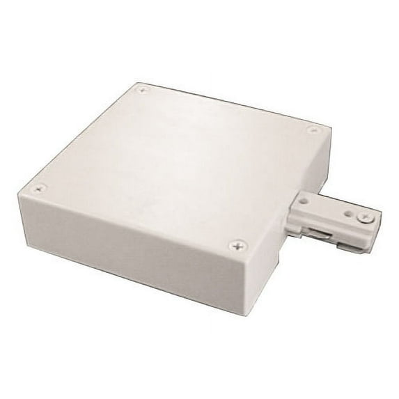 Elco Ec817 T-Bar Ceiling Feed For 2 Circuit Track - White