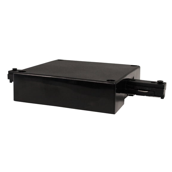 Elco Ep827 In-Line T-Bar Ceiling Feed Track Accessory - Black