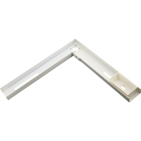 Elco ep845w L" Channel Track Accessory" - White