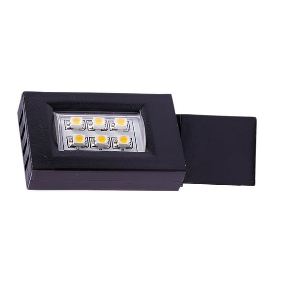 Elco Et2193 H-Track 1" Tall 3000K Led Track Head - Black