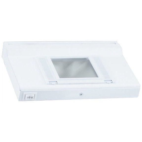 Elco EUC41W 8"L 35 Watt Incandescent Xenon Line Voltage Undercabinet Light - White