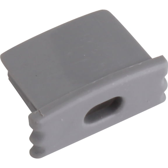 Elco Euden31 Aluminum Channel End Caps - Grey