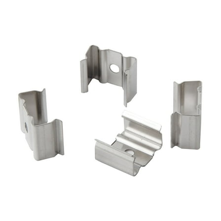 Elco Eudmt32 Aluminum Channel Mounting Clips - Silver