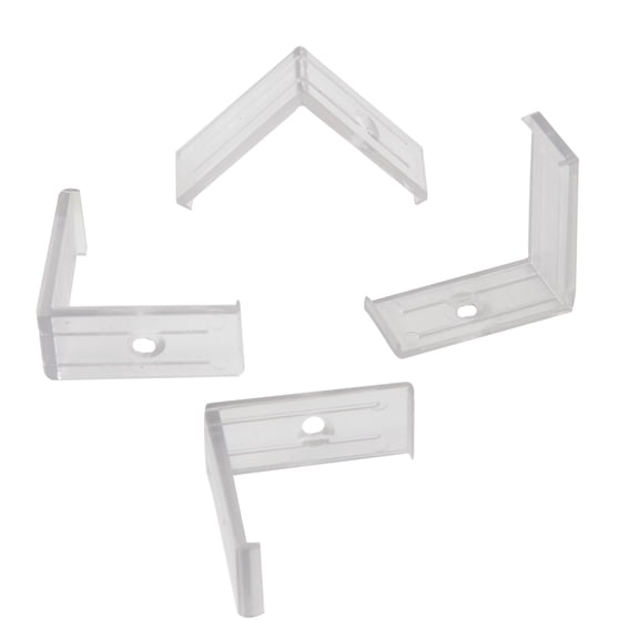 Elco Eudmt36 Aluminum Channel Mounting Clips - Plastic