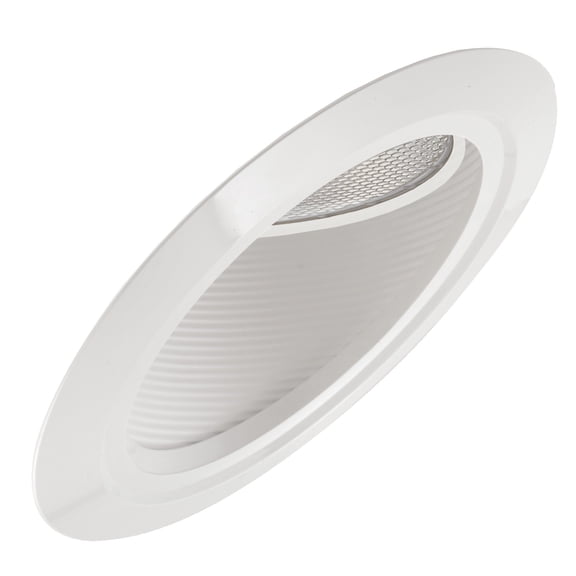 Elco EL607W The Slant System 6" Super Sloped Baffle Trim - White