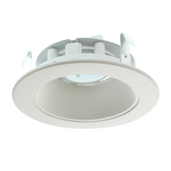 Elco Lighting EL1493W 4" Low Voltage Adjustable Step Baffle Trim