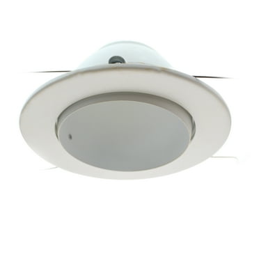 Elco Lighting EL518W Recessed Lighting Eyeball Trim, 5-Inch, White