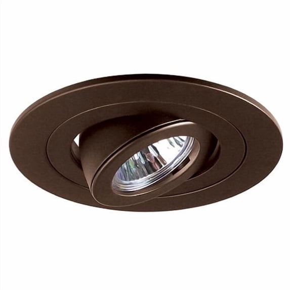 Elco Lighting Low Voltage Adjustable Spot 4'' Recessed Trim
