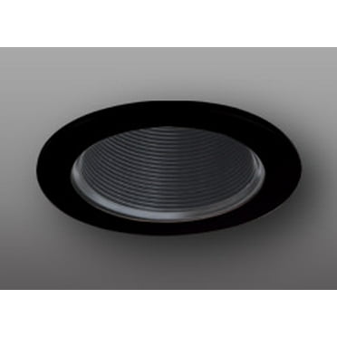Elco El1493 4" Bi Pin Adjustable Baffle Trim - Black