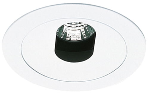 Solaris 4'' White LED Glass Recessed Trim with Adjustable Beam
