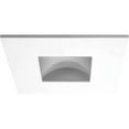 thumbnail image 1 of Elco EL2382W 3" Die-Cast Square Pinhole Trim - White, 1 of 5