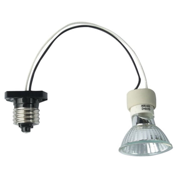 Elco PSA29 50W 120V Gu10 Base Mr16 To Medium Screw Base Socket Adapter