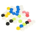 thumbnail image 1 of Elcoho 24 Pack Contact Lens Cases Contact Lens Holder Box Left/Right Eyes Contact Lens Container, 5 Colors, 1 of 12