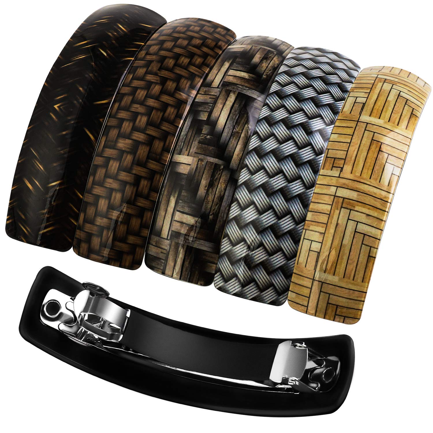 Goody Ouchless Updo Barrette, Assorted Colors 1 Count