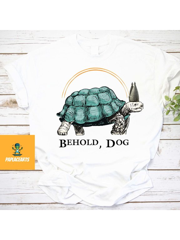 Elden Ring Behold Dog Turtle Shirt, Elden Ring Meme Shirt, Funny Animal Shirt, Turtle Dog Shirt, The Lands Between Shirt, Game Vintage Tee