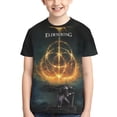 thumbnail image 1 of Elden Ring Boys Girls T Shirts Cartoon Teens Shirts 3D Graphic Funny Print Shirts for Youth Shirts, 1 of 8