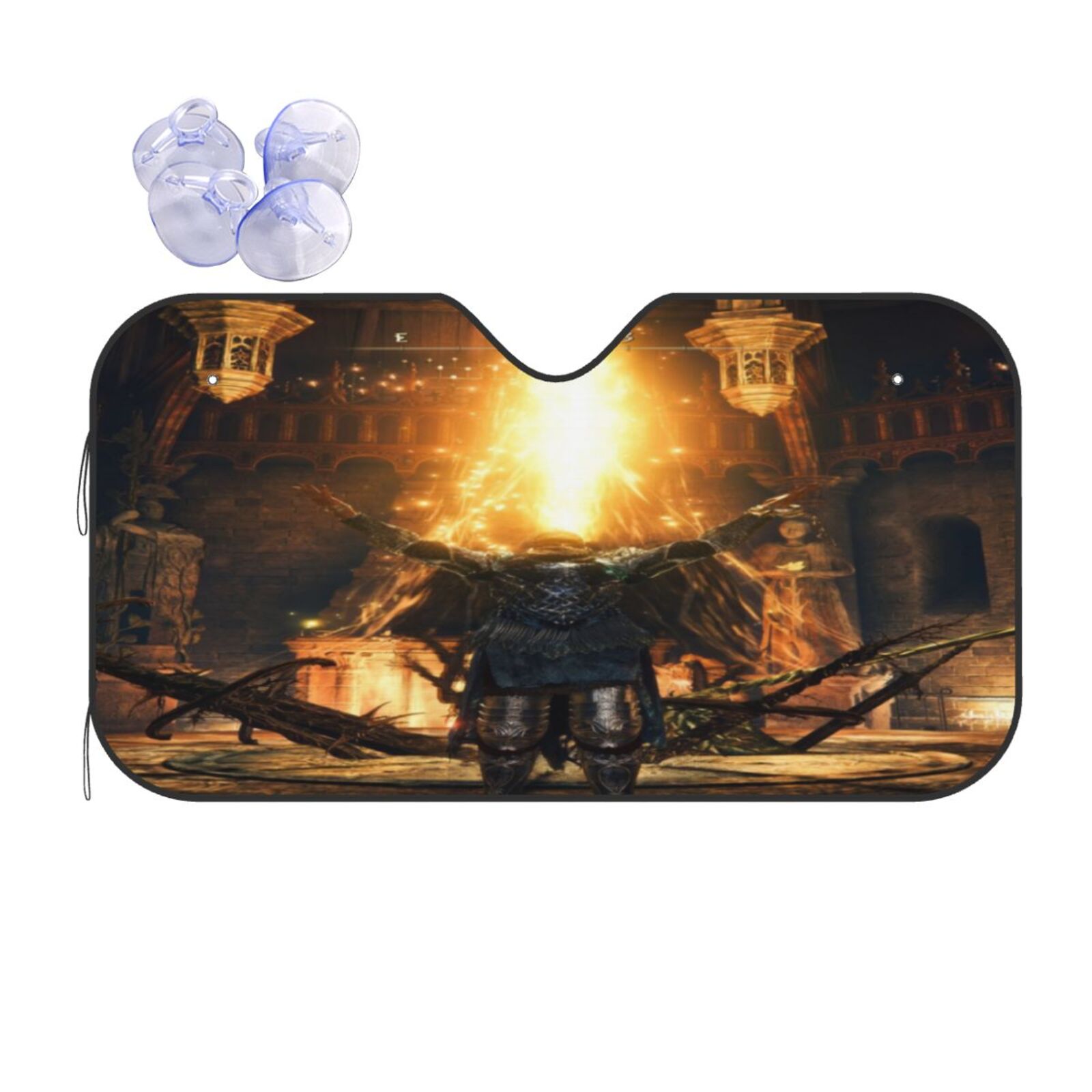 GUGLILI Funny Eyes Car Windshield Sunshade Cartoon Blinking Eyes Car Front Windows Sun Shade Sun Visor Protector Blocks UV Rays Bright Pink 55 X 30 Inch, Windshield Sunshades - Canada