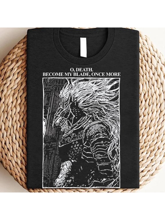 Elden Ring Dark Souls Maliketh Moonlight Sword Graphic Gift Ready Design For Casual Style T-Shirt, Size S-5XL