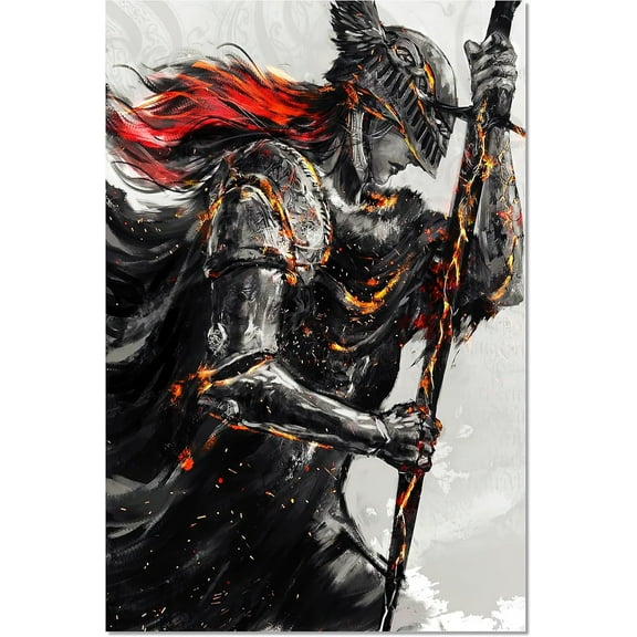 Elden Ring Game Merchandise Gifts Posters Unframed Version Hd Poster For Living Room Bedroom Club Wall Art Decor Unframe 12x18inch(30x45cm)