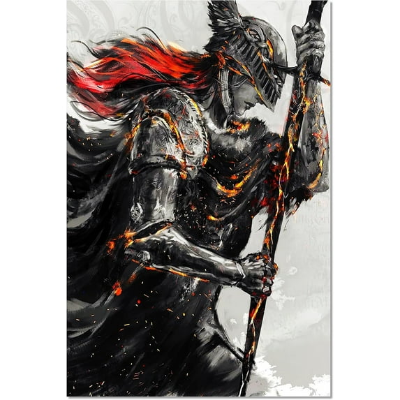 Elden Ring Game Merchandise Gifts Posters Unframed Version Hd Poster For Living Room Bedroom Club Wall Art Decor Unframe 12x18inch(30x45cm)