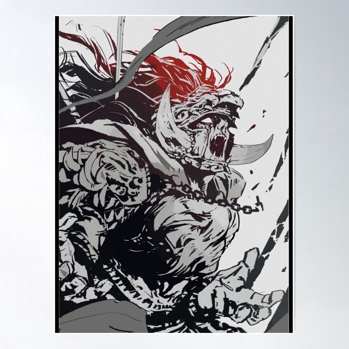 General Flash Accessory Elden Ring General Radahn Poster , Poster Print Only - Walmart.com