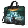 Elden Ring Laptop Bag with Extra Pocket Soft Carrying Handle & Shoulder