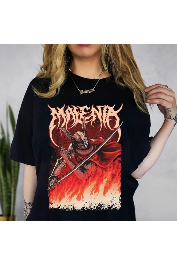 Elden Ring Malenia Blade of Miquella Comfort Color Shirt, Elden Shirt Warrior Jar, Warrior Shirt, Demon Tee, Tarnished Tshirt, Soulsborne Tee