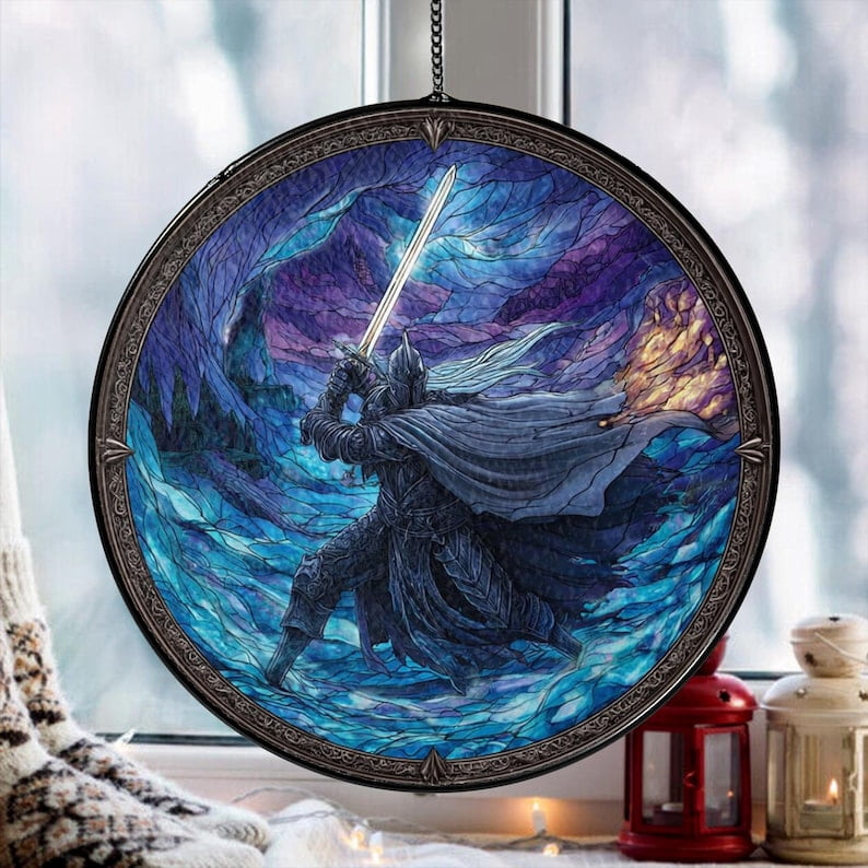 Elden Ring Nightreign Acrylic Suncatcher, Artorias the Abysswalker ...