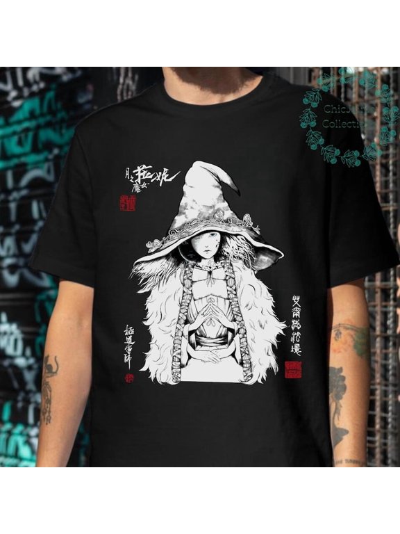 Elden Ring Ranni Witch Shirt, Gothic Witch Hoodie, Mystic Moonlight Sweatshirt, Dark Fantasy Clothing, Eelden Ring Merch, Gaming Shirt