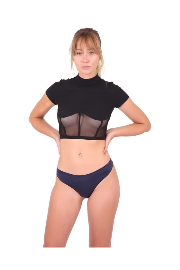 Elden Seamless Underwear - Navy