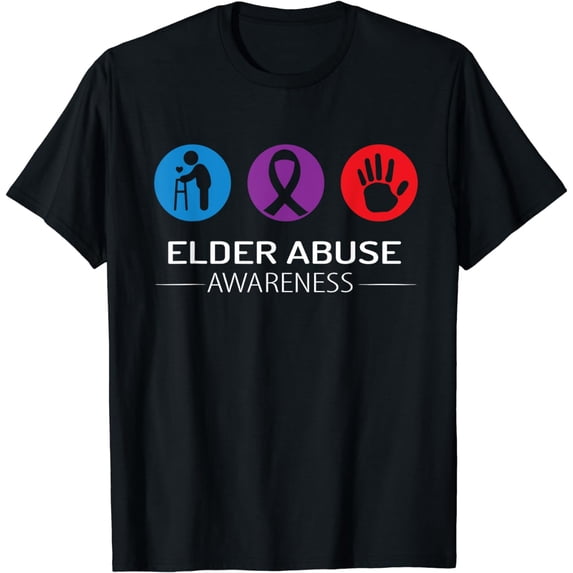 Elder Abuse Awareness Day - Stop Elder Mistreatment Tee T-Shirt