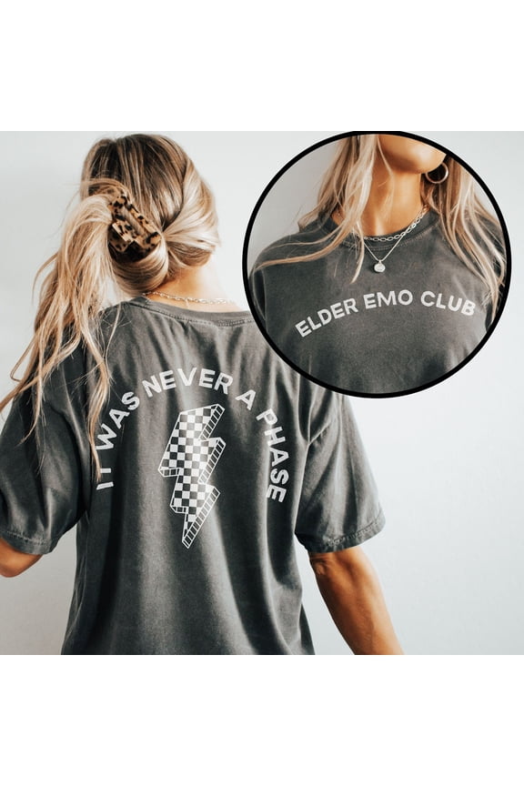 Elder Emo Club Shirt Pop Punk Music Tee