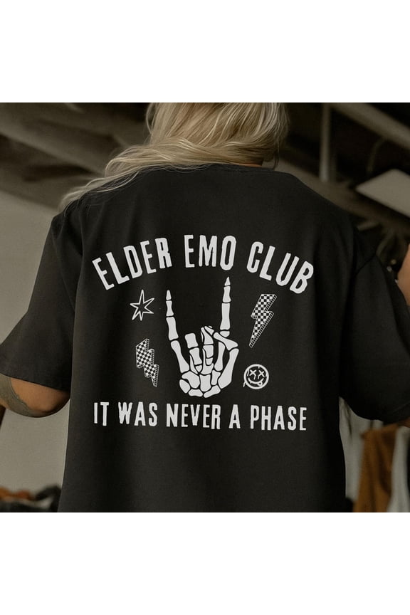 Elder Emo Club TShirt Pop Punk Concert Tee