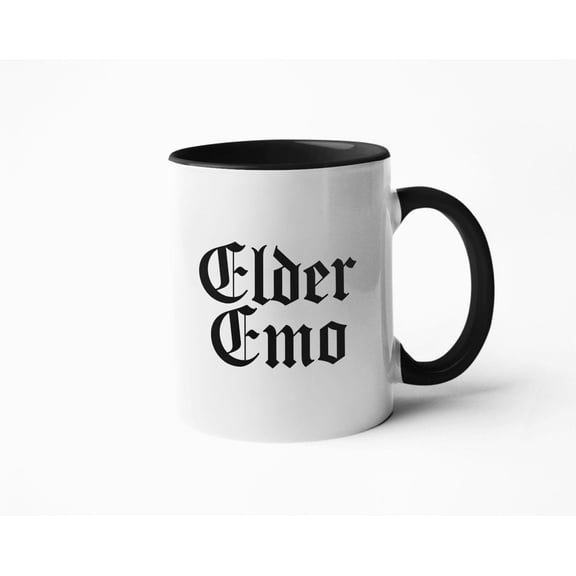 Elder Emo Coffee Mug Emo Mug