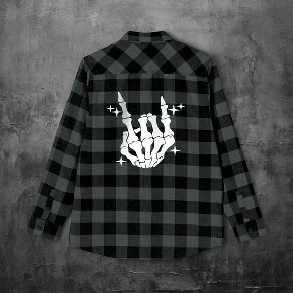 Elder Emo Rock Flannel Shirt