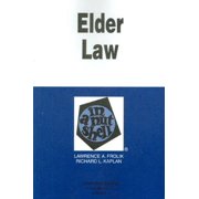 Pre-Owned Elder Law in a Nutshell (Paperback) 0314167773 9780314167774