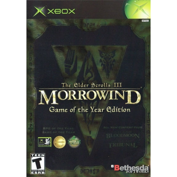 Pre-Owned Elder Scrolls 3 III Morrowind Game of the Year - Xbox