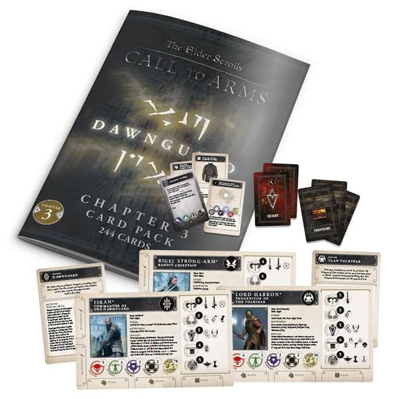Elder Scrolls Chapter 3 Dawnguard Card Game