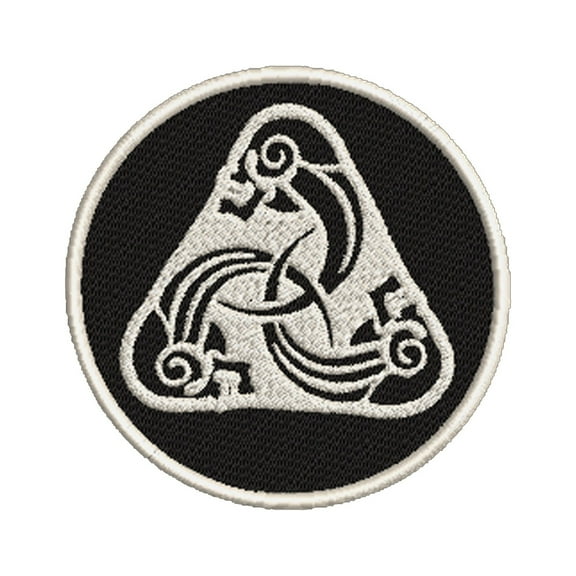 Elder Scrolls Dark Brotherhood Embroidered Patch Iron-On Applique, Cosplay Vest Clothing Badge Back Packs Uniform DIY