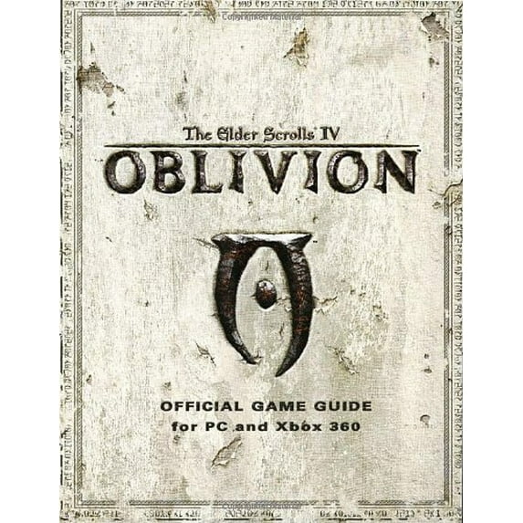 Pre-Owned Elder Scrolls IV: Oblivion: Official Game Guide for PC and Xbox 360, 9780761552765, 0761552766, Paperback, 39422nd edition