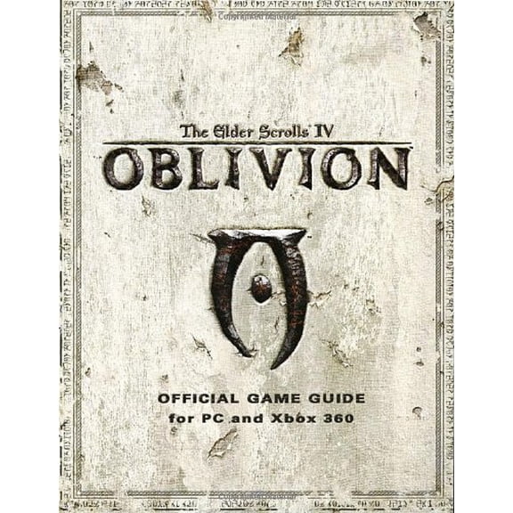 Pre-Owned Elder Scrolls IV: Oblivion: Official Game Guide for PC and Xbox 360, 9780761552765, 0761552766, Paperback, 39422nd edition