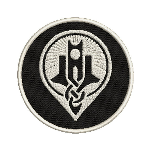 Elder Scrolls Mage Guild Embroidered Patch Iron-On Applique, Cosplay Vest Clothing Badge Back Packs Uniform DIY