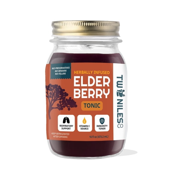 Elderberry Tonic (With A KICK)