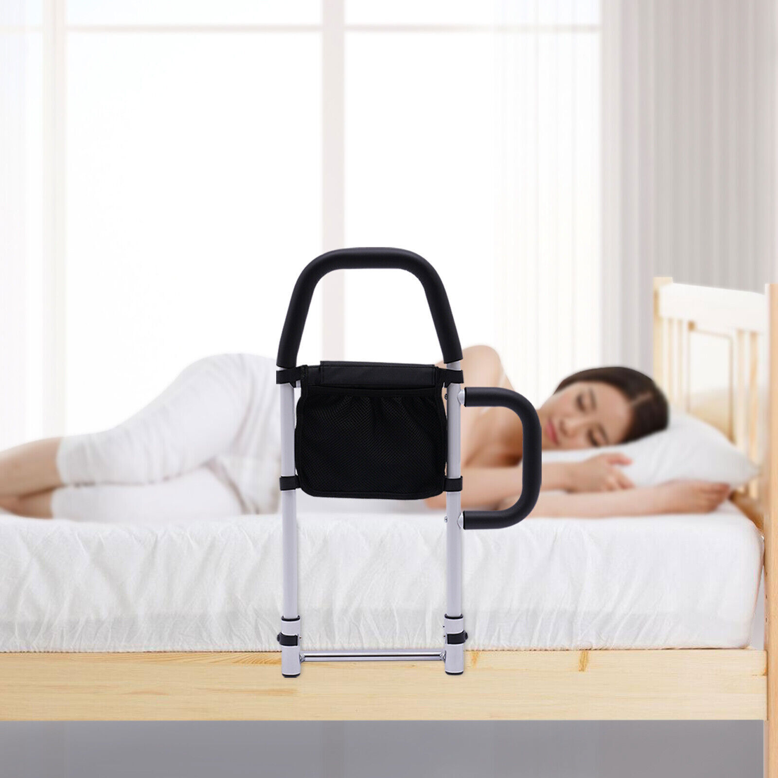 Elderly Adults Rail Assist Bed Rails for Seniors Safety Bed Cane Guard Rail