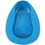 Elderly Bedpan for Bedridden Patients - Blue