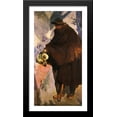 thumbnail image 1 of Elderly Castellano Pouring Wine 22x40 Large Black Wood Framed Print Art by Joaquin Sorolla, 1 of 2