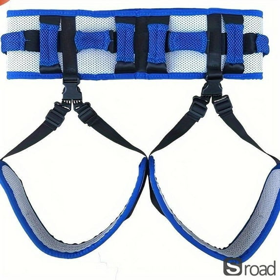 Elderly Lift Assist Belt For Safe Transfer & Mobility - Soft Padded Waist Support Belt For Patients, Disabled Adults, Seniors - Caregiver Assistance Handle For Standing, Walking, Chair Bed Transfers