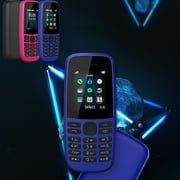 Elderly Mobile Large Voice Phone Large Button Multi-function Mobile Phone Large Capacity Phone For The Elderly with Silicone Cover Blue